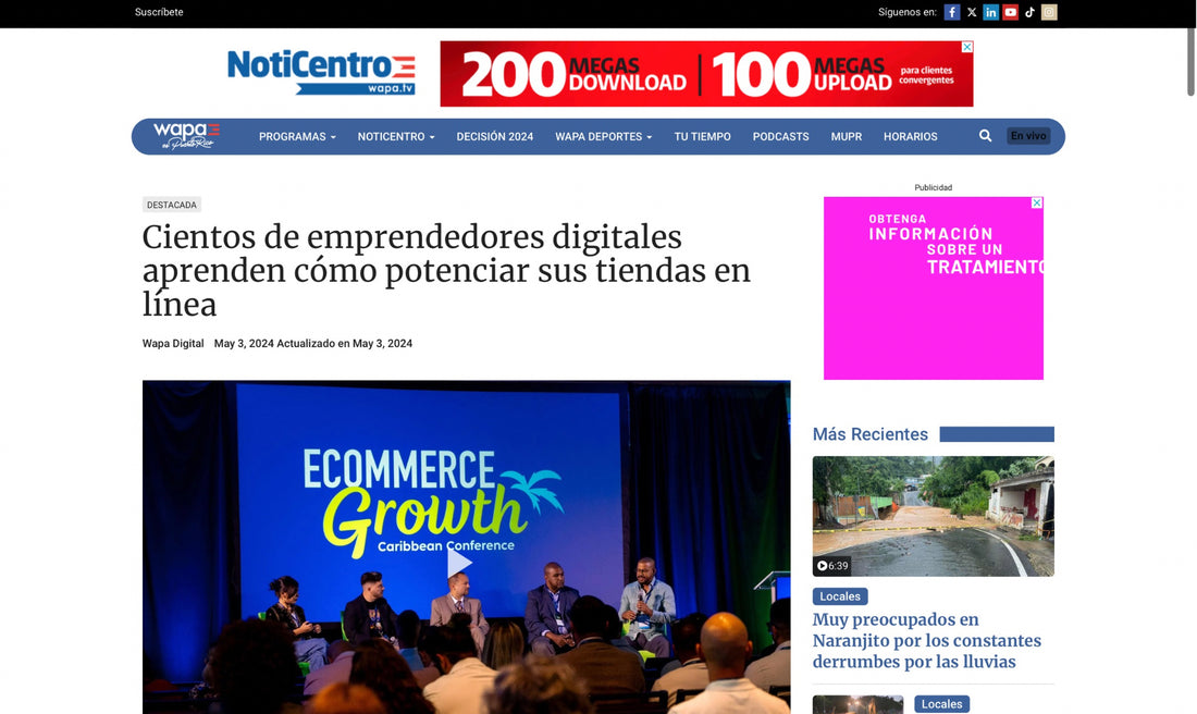 Cientos de emprendedores digitales aprenden cómo potenciar sus tiendas en línea